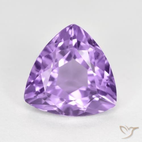 3.01ct Natürlicher Mittelviolett Amethyst, Trillion, VS