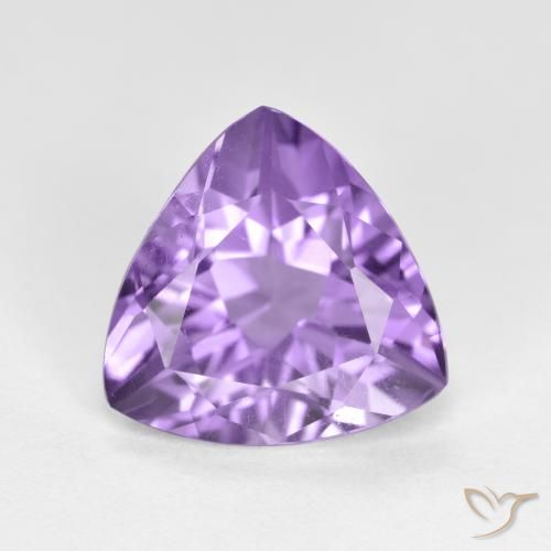 2.67ct Natürlicher Mittelviolett Amethyst, Trillion, VS
