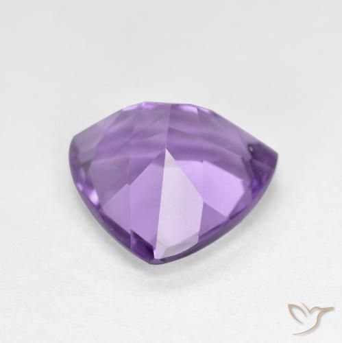 9,17 ctw natürlicher Mittelviolett Amethyst, Trillion, VS