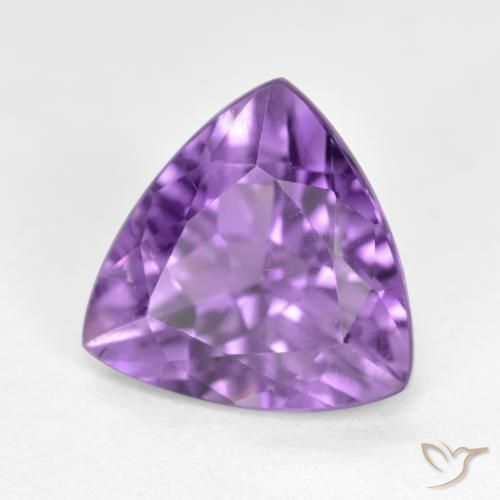 9,17 ctw natürlicher tiefviolett Amethyst, Trillion, VS-SI