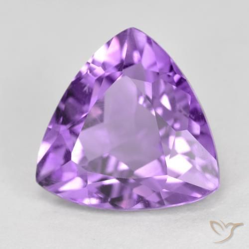 9,17 ctw natürlicher Rosaig-violett Amethyst, Trillion, VS