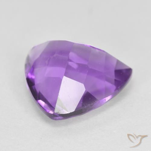 9,17 ctw natürlicher Rosaig-violett Amethyst, Trillion, VS