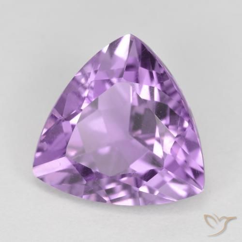 9,17 ctw natürlicher Rosaig-violett Amethyst, Trillion, VS