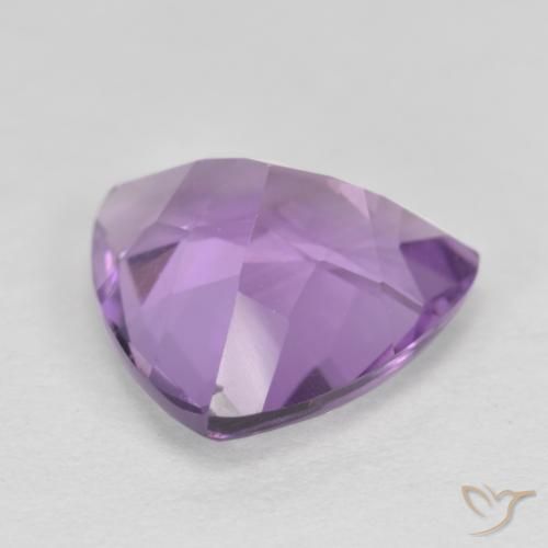 9,17 ctw natürlicher Rosaig-violett Amethyst, Trillion, VS