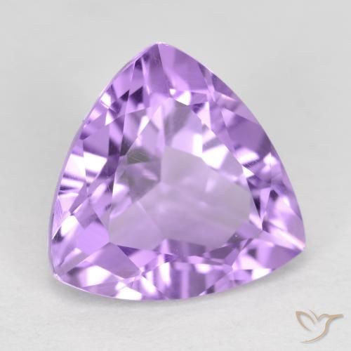 9,17 ctw natürlicher Rosa Iris Violett Amethyst, Trillion, VS