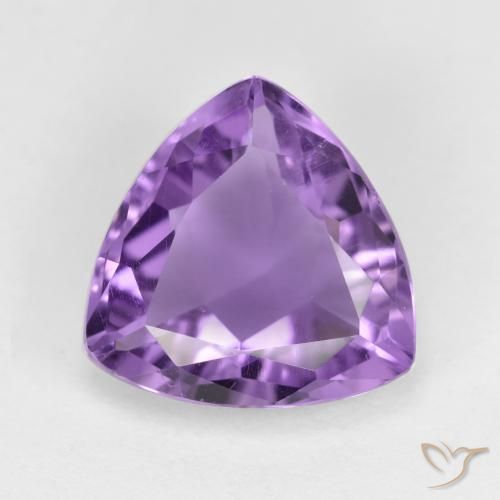 2.98ct Natürlicher Intensives Violett Amethyst, Trillion, VS