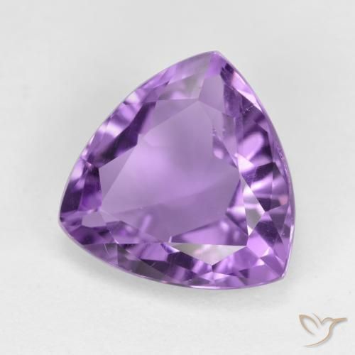 9,17 ctw natürlicher Intensives Violett Amethyst, Trillion, VS