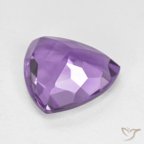9,17 ctw natürlicher Intensives Violett Amethyst, Trillion, VS