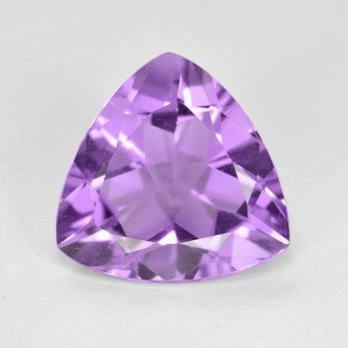 9,17 ctw natürlicher Mittelviolettes Violett Amethyst, Trillion, VS
