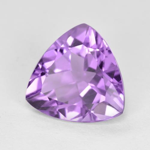 9,17 ctw natürlicher Mittelviolettes Violett Amethyst, Trillion, VS