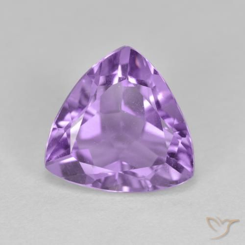 2.90ct Natürlicher Mittelviolett Amethyst, Trillion, VS