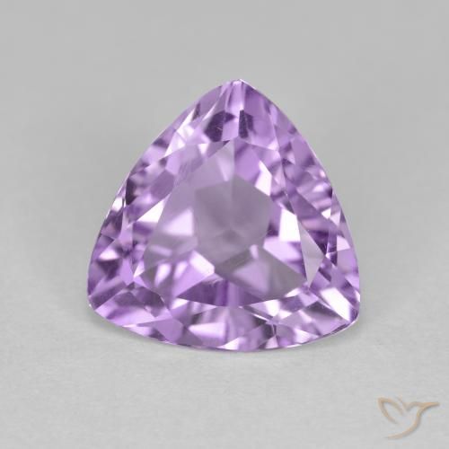 2.78ct Natürlicher Mittelviolett Amethyst, Trillion, VS