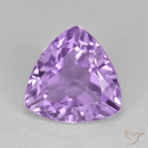 3.03ct Natürlicher Mittelviolett Amethyst, Trillion, VS