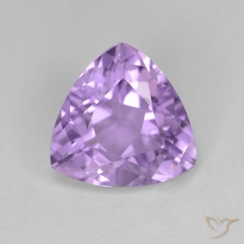 2.90ct Natürlicher Mittelviolett Amethyst, Trillion, VS