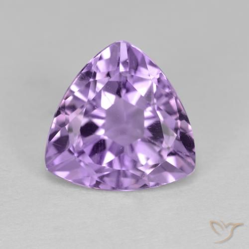 3.02ct Natürlicher Rosaig-violett Amethyst, Trillion, VS