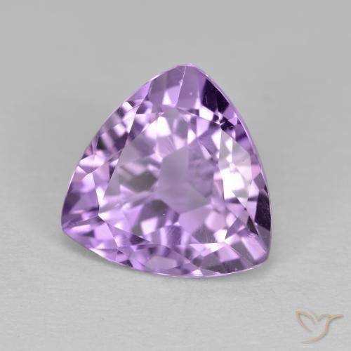 9,17 ctw natürlicher Rosaig-violett Amethyst, Trillion, VS