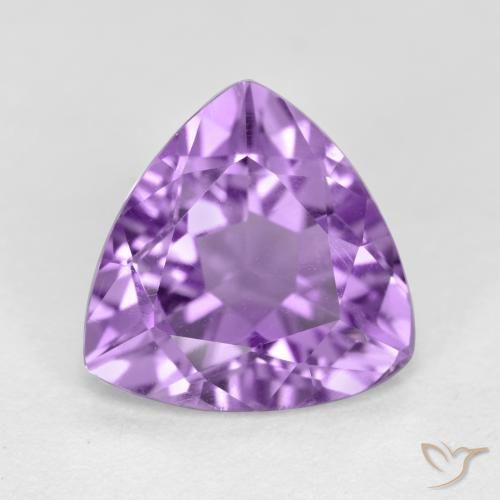 2.74ct Natürlicher Mittelviolett Amethyst, Trillion, VS