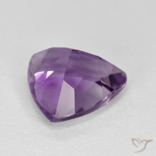 9,17 ctw natürlicher Mittel-Dunkelviolett Amethyst, Trillion, VS