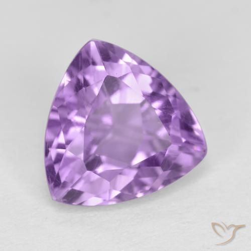 9,17 ctw natürlicher Rosaig-violett Amethyst, Trillion, VS