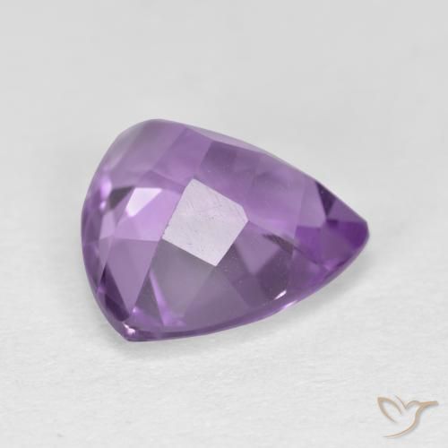 9,17 ctw natürlicher Rosaig-violett Amethyst, Trillion, VS