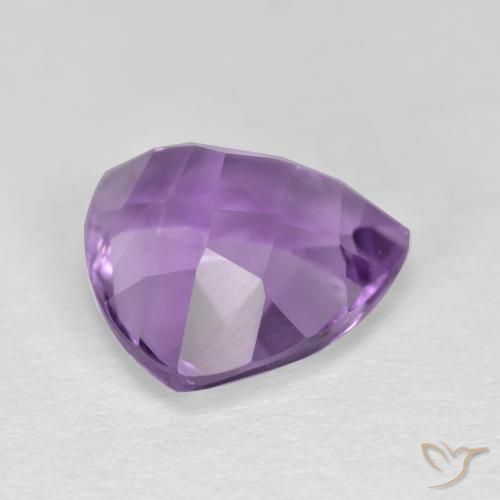 9,17 ctw natürlicher Mittelviolettes Violett Amethyst, Trillion, VS