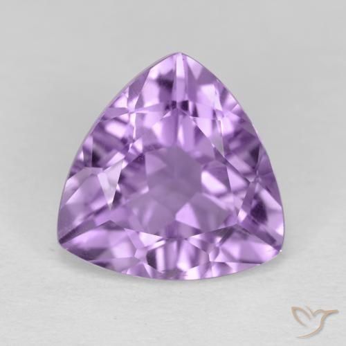 2.89ct Natürlicher Mittelviolett Amethyst, Trillion, VS