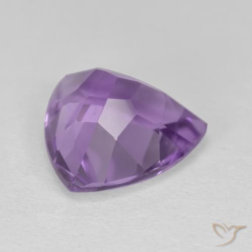 9,17 ctw natürlicher Mittelviolett Amethyst, Trillion, VS