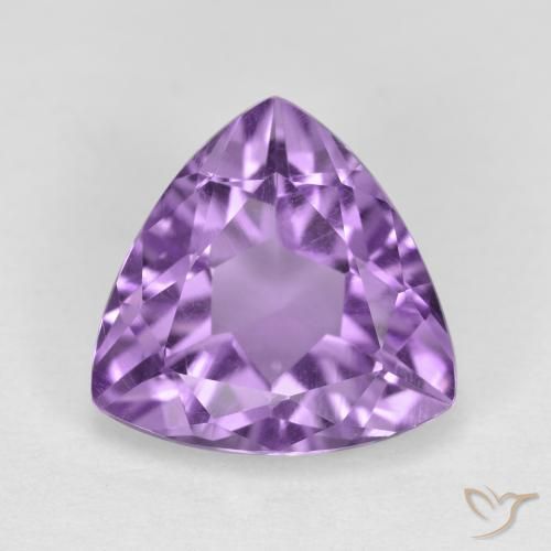 2,57 ctw natürlicher violetter Amethyst, Trillion, VS