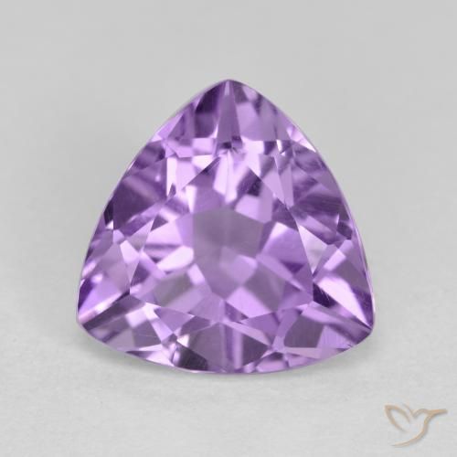 2.82ct Natürlicher Rosaig-violett Amethyst, Trillion, VS