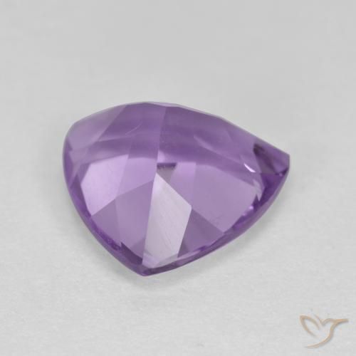 9,17 ctw natürlicher Rosaig-violett Amethyst, Trillion, VS