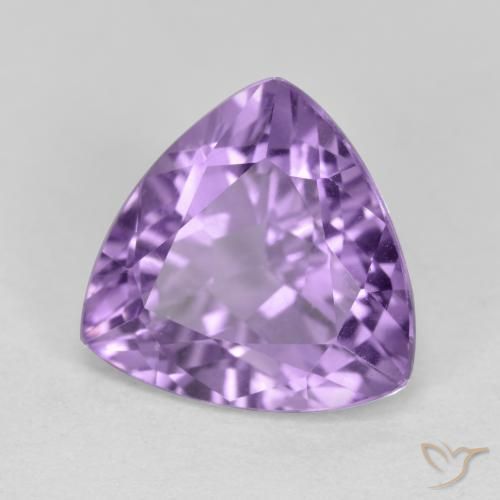 9,17 ctw natürlicher Rosaig-violett Amethyst, Trillion, VS