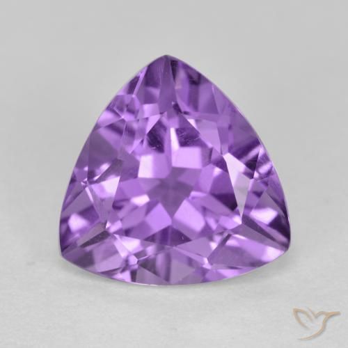 2.97ct Natürlicher Rosaig-violett Amethyst, Trillion, VS