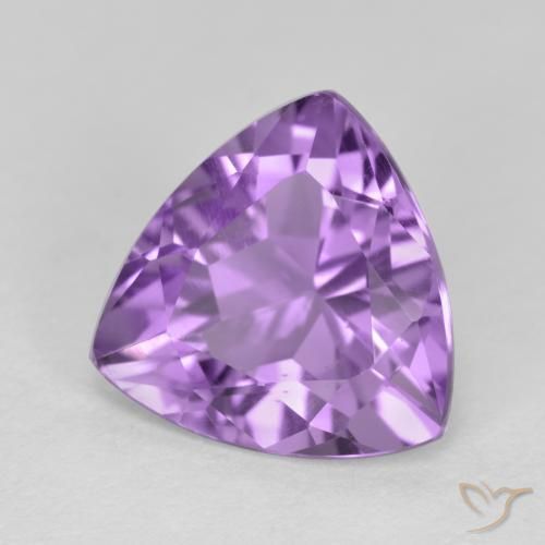 9,17 ctw natürlicher Mittelviolett Amethyst, Trillion, VS