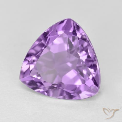 9,17 ctw natürlicher Rosaig-violett Amethyst, Trillion, VS