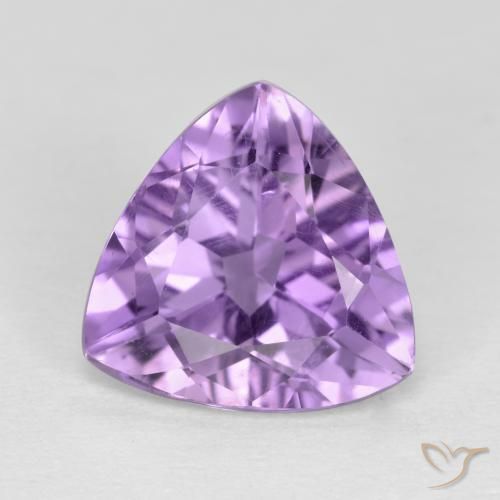2.78ct Natürlicher Rosaig-violett Amethyst, Trillion, VS