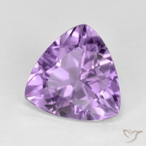 9,17 ctw natürlicher Rosaig-violett Amethyst, Trillion, VS