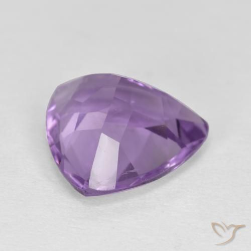 9,17 ctw natürlicher Rosaig-violett Amethyst, Trillion, VS