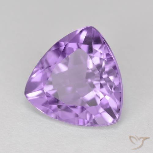 9,17 ctw natürlicher Rosaig-violett Amethyst, Trillion, VS