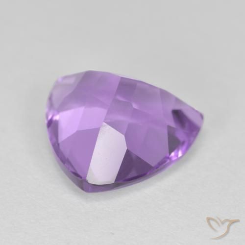 9,17 ctw natürlicher Rosaig-violett Amethyst, Trillion, VS