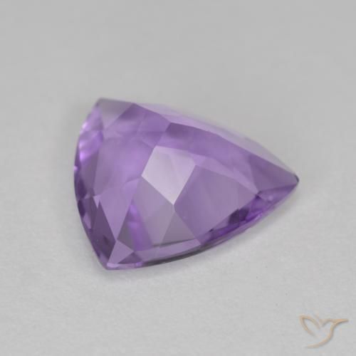9,17 ctw natürlicher Rosaig-violett Amethyst, Trillion, VS