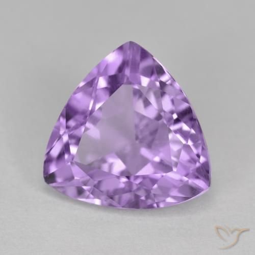 9,17 ctw natürlicher Tiefes Irisviolett Amethyst, Trillion, VS