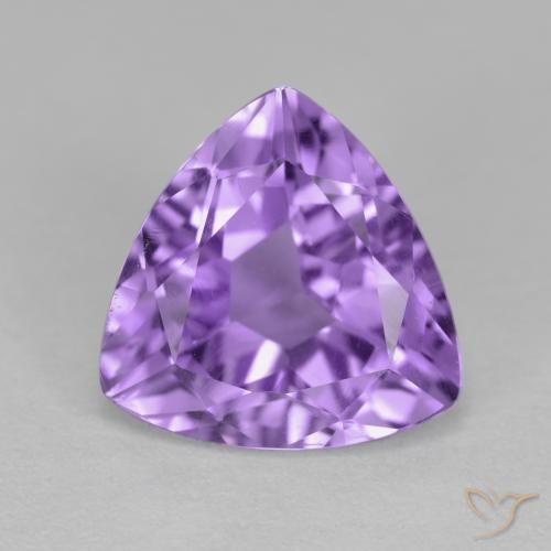 2.87ct Natürlicher tiefviolett Amethyst, Trillion, VS
