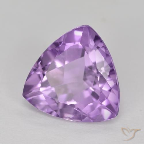 9,17 ctw natürlicher Rosaig-violett Amethyst, Trillion, VS
