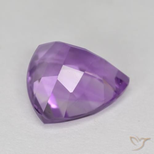9,17 ctw natürlicher Rosaig-violett Amethyst, Trillion, VS