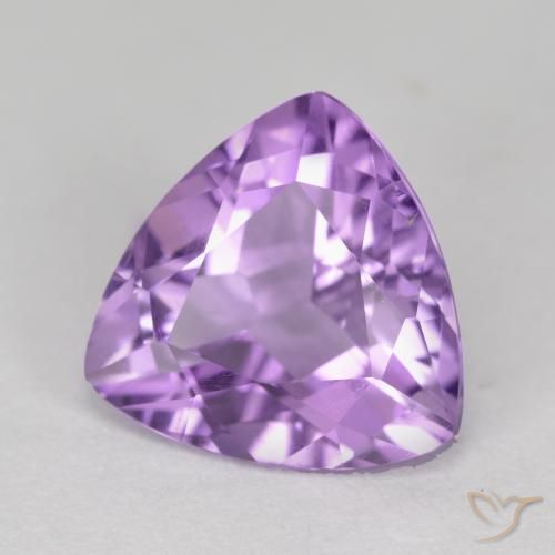 9,17 ctw natürlicher Mittelviolettes Violett Amethyst, Trillion, VS