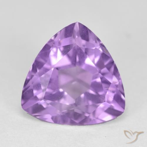 3.00ct Natürlicher Rosaig-violett Amethyst, Trillion, VS