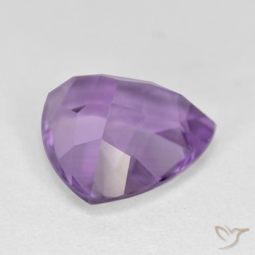 9,17 ctw natürlicher Rosaig-violett Amethyst, Trillion, VS