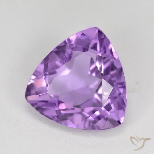 9,17 ctw natürlicher Mittelviolett Amethyst, Trillion, VS
