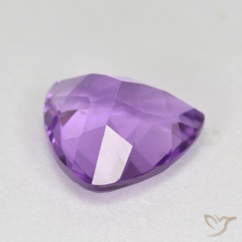 9,17 ctw natürlicher Mittelviolett Amethyst, Trillion, VS
