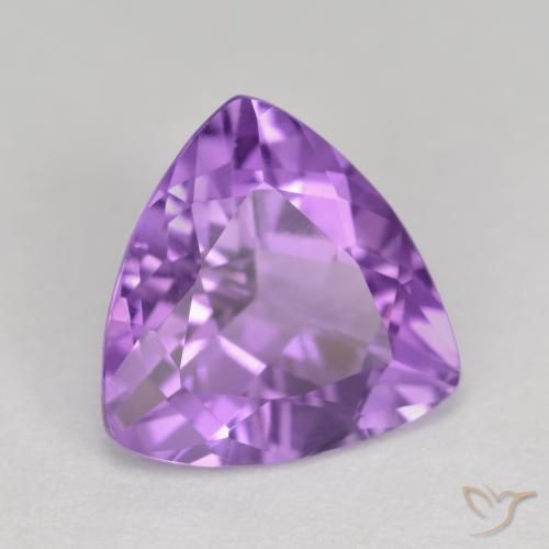 9,17 ctw natürlicher Mittel-Dunkelviolett Amethyst, Trillion, VS